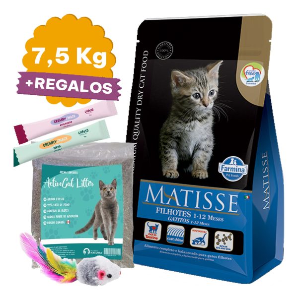 Farmina Matisse Kitten Gato Cachorro 7,5 Kg - Imagen 2