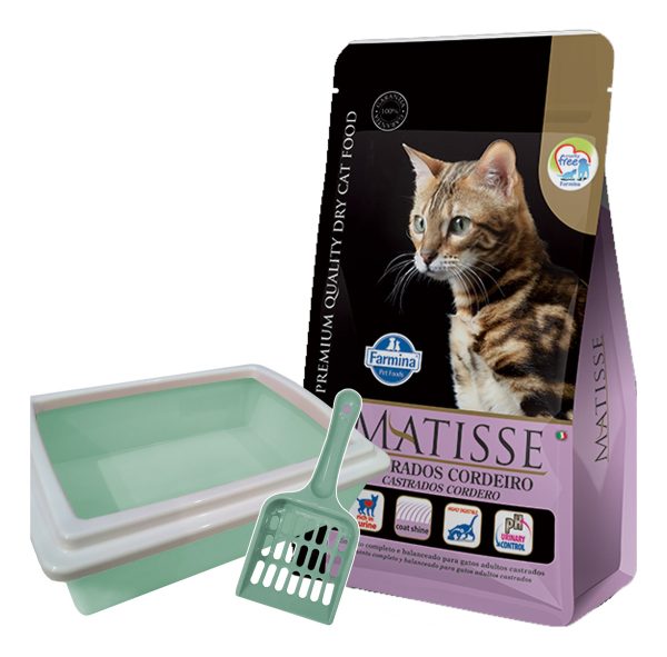 Alimento Matisse Gato Adulto Castrado Cordero 7,5 K + Obsequ