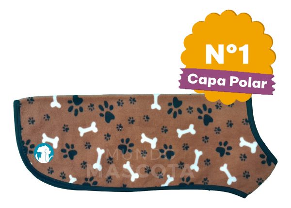 Capa Polar Ajustable Para Perro Talle 1 / Mundo Mascota - Imagen 2