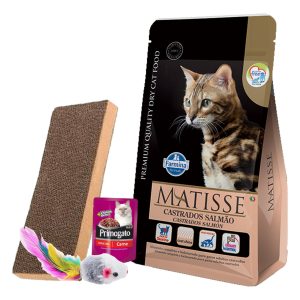 Alimento Matisse Gato Adulto Castrado Salmón 7,5 Kg + Obsequ