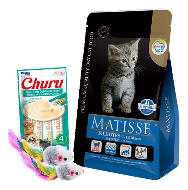 Alimento Matisse Gato Cachorro / Kitten 7,5 Kg + Obsequio