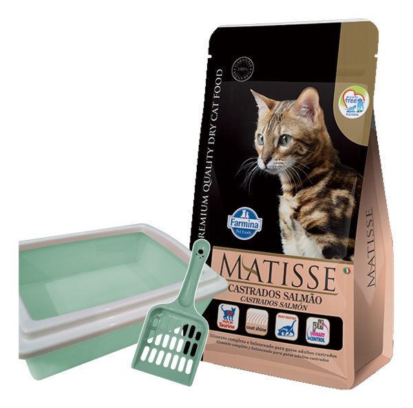 Alimento Gato Adulto Matisse Castrado Salmón 7,5 Kg + Regalo