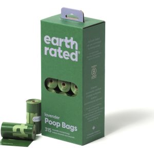 Bolsas Biodegradables Earth Rated Lavanda -21 Rollos