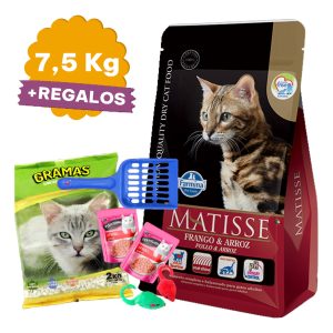 Matisse Gato Adulto Pollo Y Arroz 7,5 Kg + Regalo