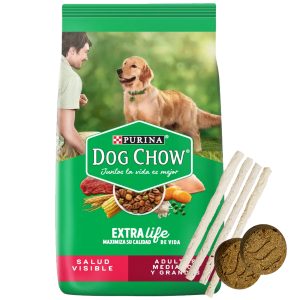Dog Chow Perro Adulto Mediano y Grande 3 kg