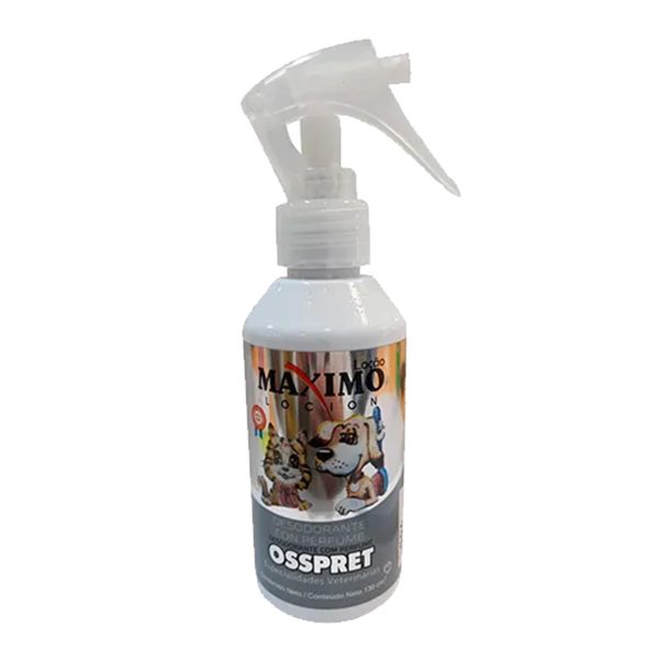 Perfume Loción Para Mascota Maximo 130 Ml Osspret