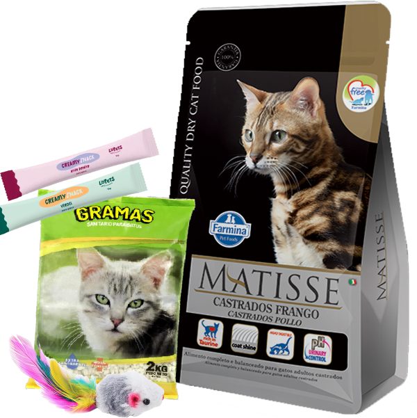 Matisse Gato Adulto Castrado Sabor Pollo 7,5 Kg