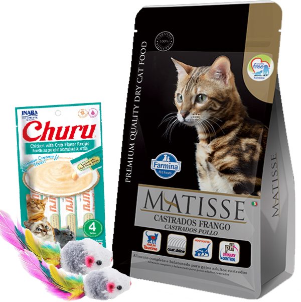 Matisse Gato Adulto Castrado Sabor Pollo 7,5 Kg