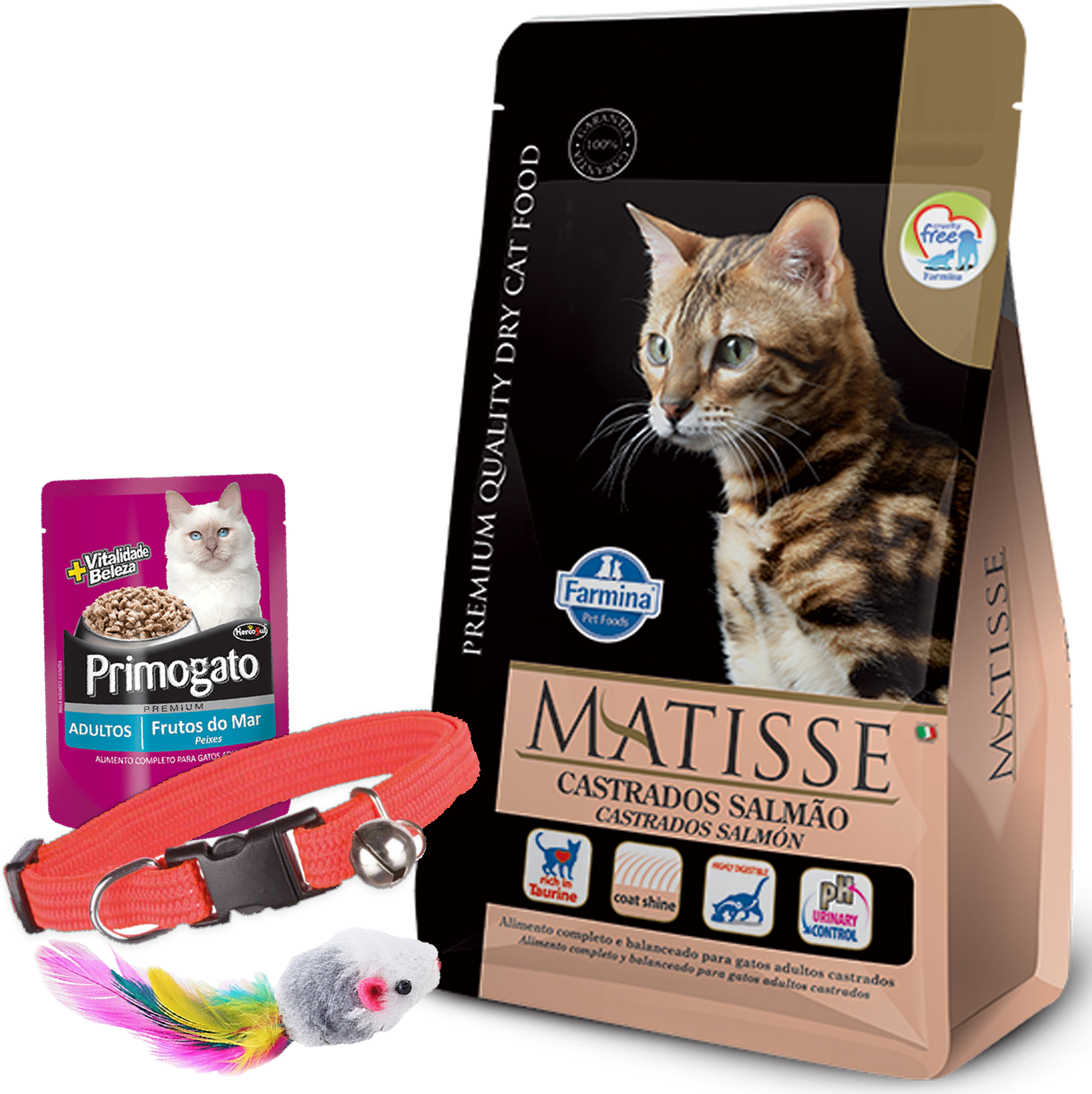 Matisse Gato Adulto Castrado Sabor Salmón 7,5 Kg