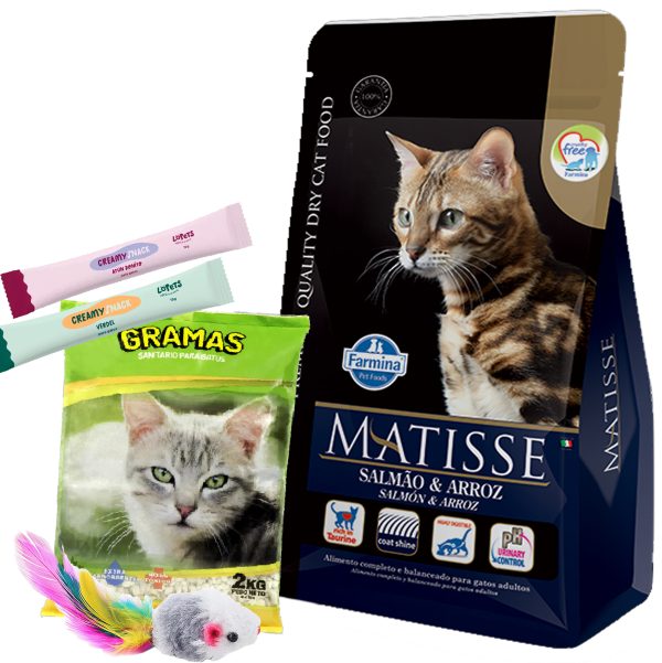 Matisse Gato Adulto Sabor Salmón y Arroz 7,5 Kg