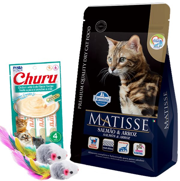 Matisse Gato Adulto Sabor Salmón y Arroz 7,5 Kg