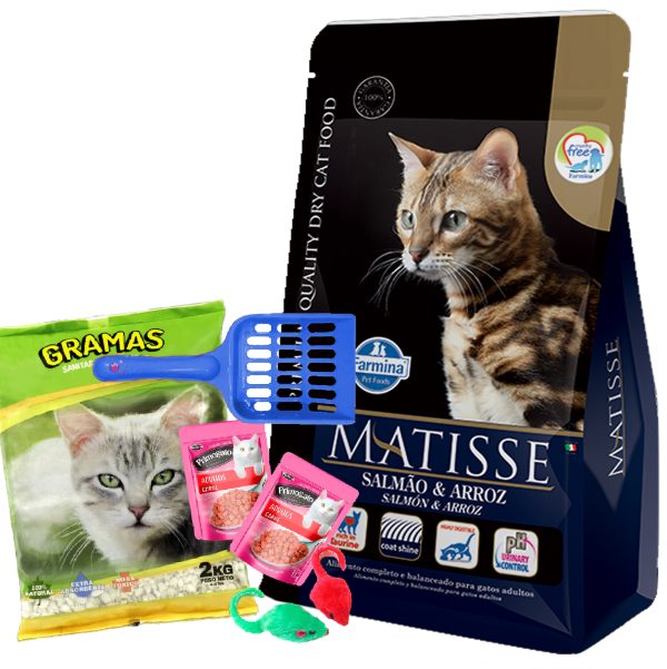 Matisse Gato Adulto Sabor Salmón y Arroz 7,5 Kg