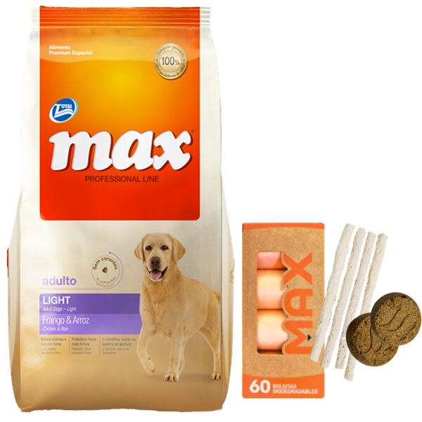 Max Perro Adulto Light 15 Kg
