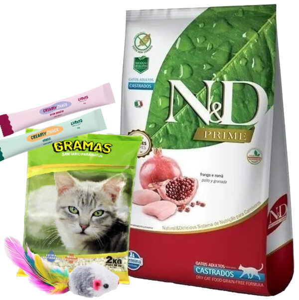 N&D Prime Gato Adulto Castrado 7,5 Kg