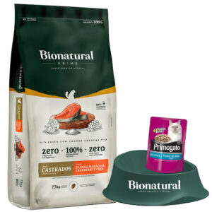 Bionatural Prime Gato Adulto Castrado 7,5 Kg