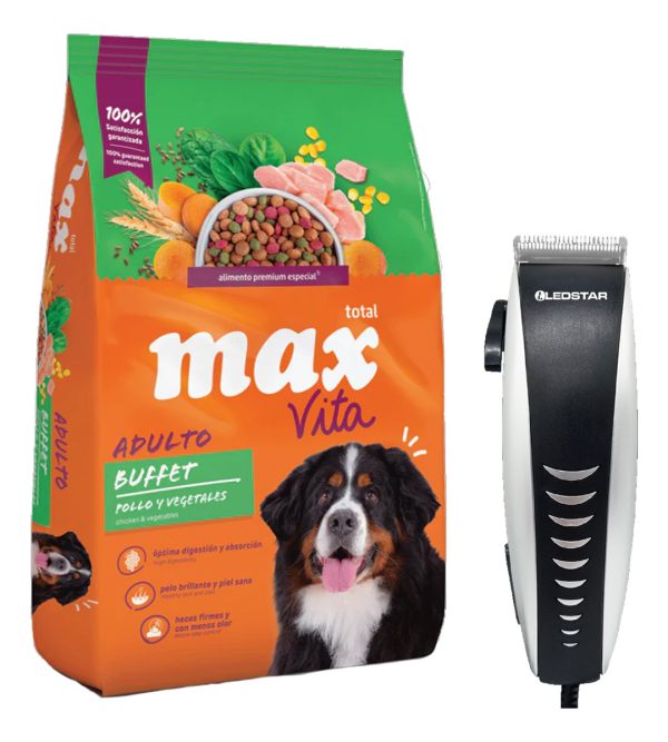 Comida Perro Adulto Max Buffet 22 Kg + Regalo + Envío Gratis