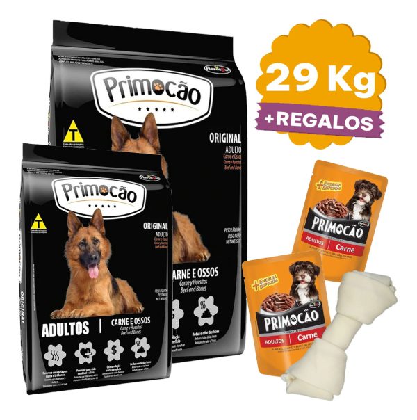 Alimento Primocao Original Perro Adulto 29 Kg + Regalo - Imagen 2