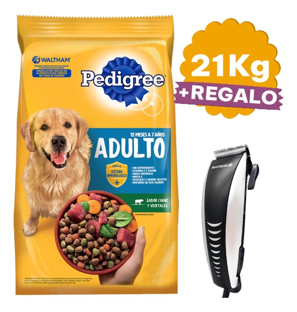 Comida Perro Pedigree Vegetales 21 Kg + Regalo - Imagen 2