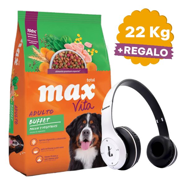 Max Buffet Perro Adulto 22 Kg + Regalo - Imagen 2