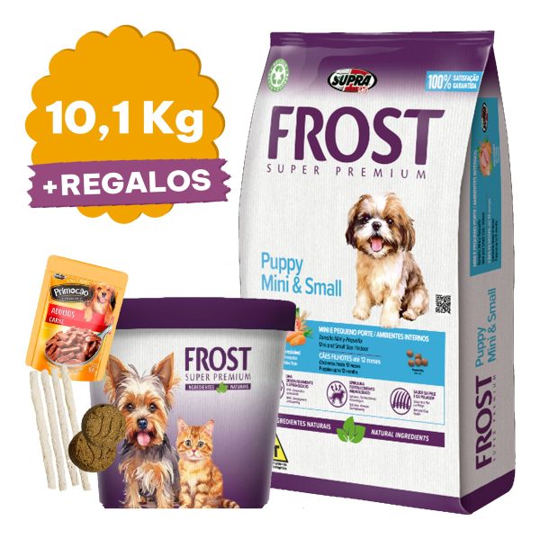 Alimento Frost Cachorro Raza Pequeña 8.5 + 1.5 Kg + Envío - Imagen 2