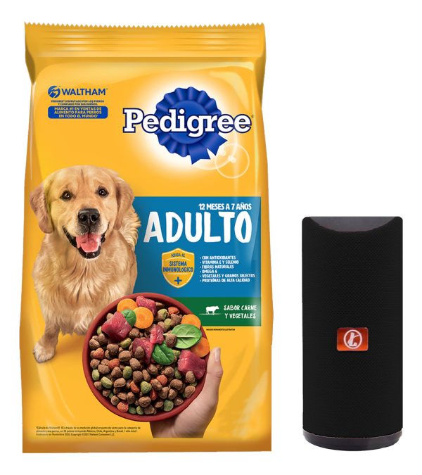 Comida Pedigree Vegetal Perro Adulto 21 Kg + Regalo + Envío