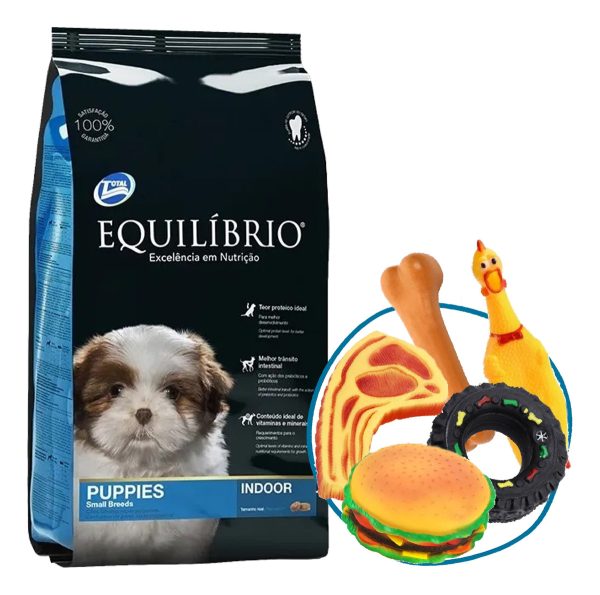 Comida Equilibrio Perro Cachorro Raza Peq 7,5 Kg + Regalos