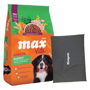Comida Perro Adulto Max Buffet 22 Kg + Regalo