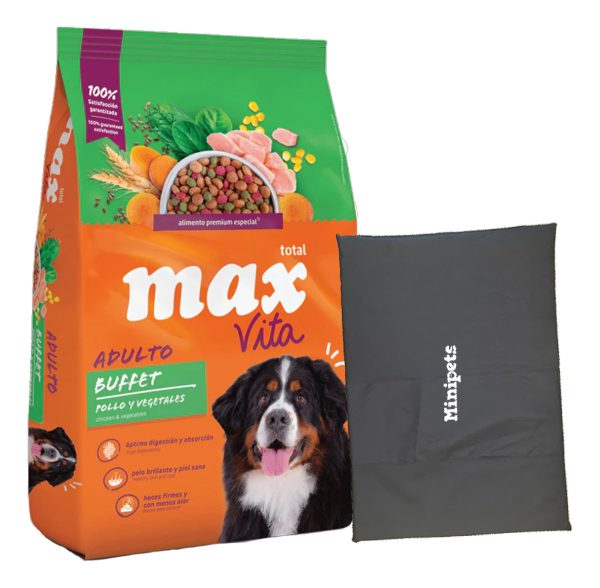 Comida Perro Adulto Max Buffet 22 Kg + Regalo