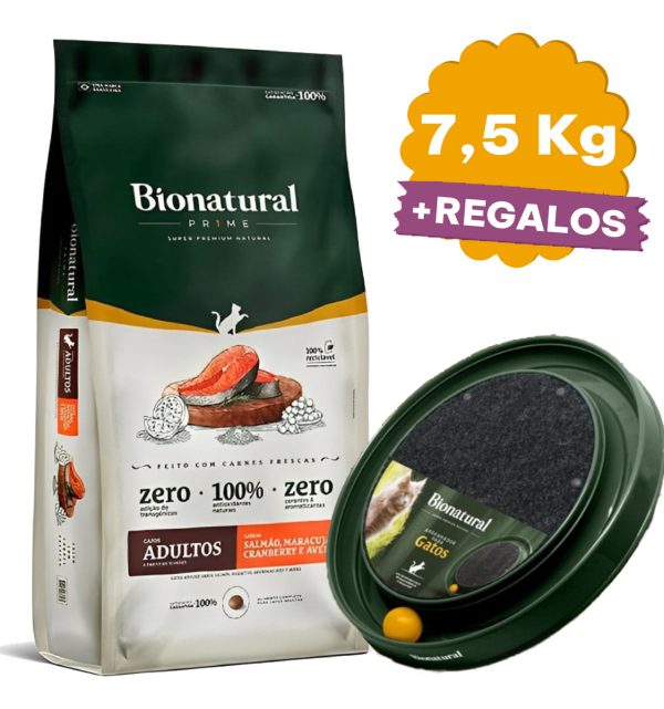 Bionatural Prime Gato Adulto Salmon 7.5 Kg - Imagen 2