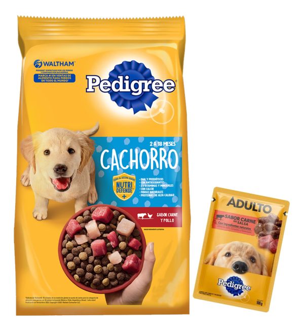 Comida Pedigree Perro Cachorro Sano Crecimiento 9 Kg