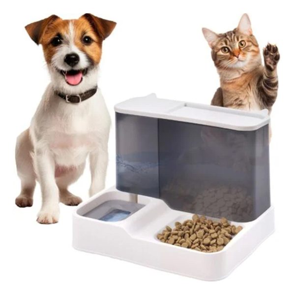 Dispensador De Comida/Bebida Para Mascotas - Imagen 2