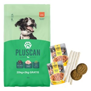 Comida Perro Adulto Pluscan 22 Kg + Regalo / Mundo Mascota