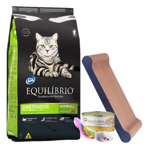 Equilibrio Gato Adulto Castrado Hairball Control 7,5 Kg + Re