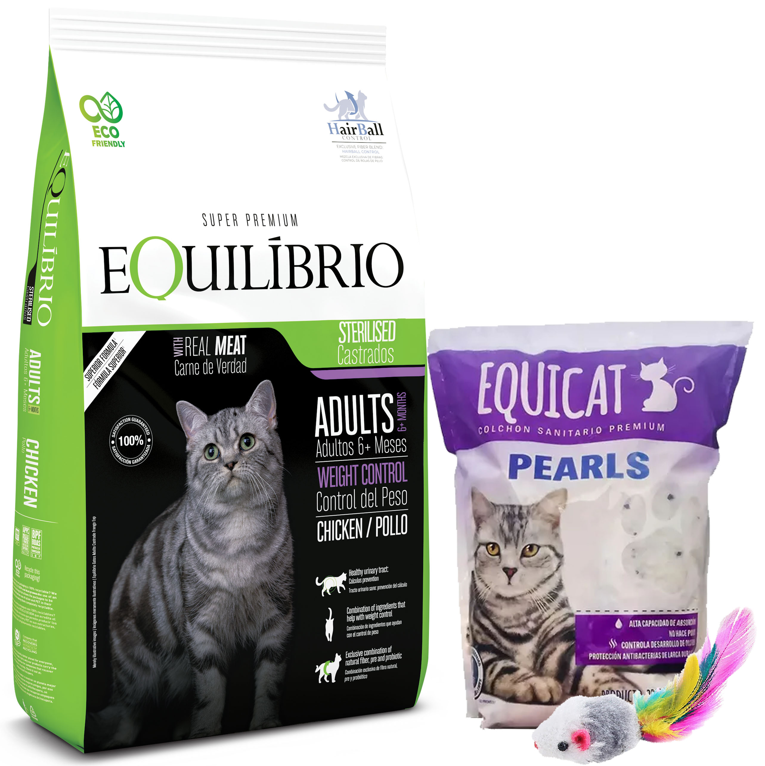 Equilibrio Gato Adulto Castrado 7,5 Kg