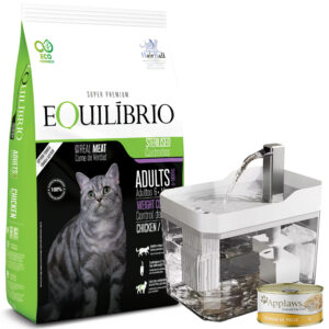 Equilibrio Gato Adulto Castrado Hairball Control 7,5 Kg