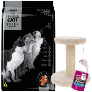 Three Cats Super Premium Gato Adulto Castrado 15 kg