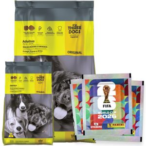 Three Dogs Original Perro Adulto Mediano y Grande 25 Kg (22 + 3)