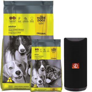 Three Dogs Original Perro Adulto Mediano y Grande 25 Kg (22 + 3)