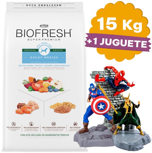Biofresh Perro Adulto Raza Mediana 15 Kg - Imagen 2