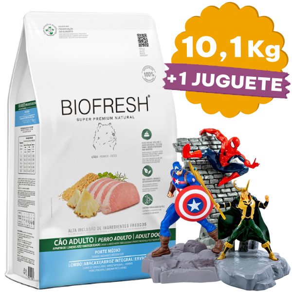 Biofresh Perro Adulto Raza Mediana / Cerdo Y Ananá 10,1 Kg - Imagen 2
