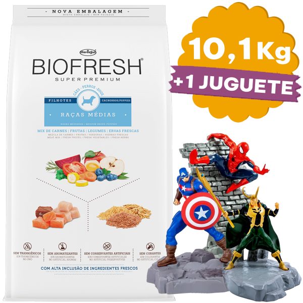 Biofresh Perro Cachorro Raza Mediana 10,1 Kg - Imagen 2