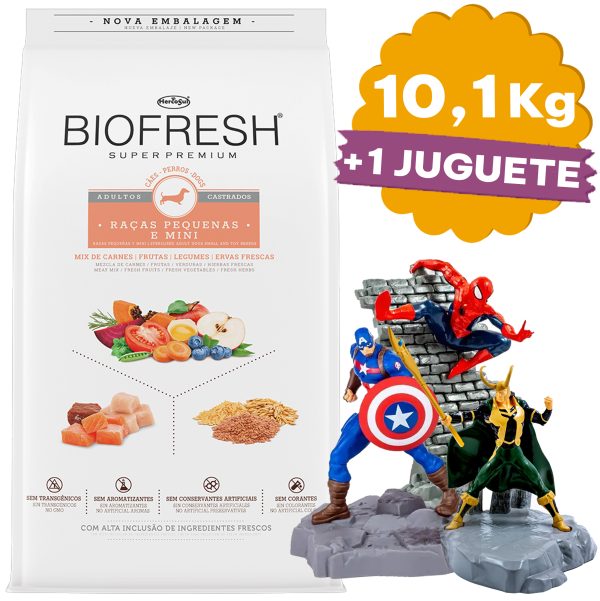 Biofresh Perro Adulto Castrado Raza Pequeña 10,1 Kg - Imagen 2