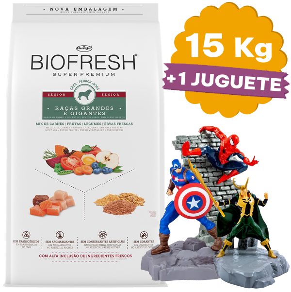 Biofresh Perro Senior Raza Grande 15 Kg - Imagen 2