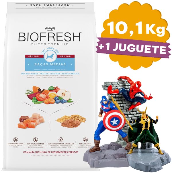 Biofresh Perro Adulto Senior Raza Mediana 10,1 Kg - Imagen 2