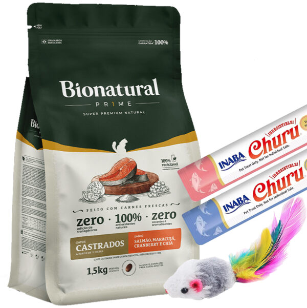 Bionatural Prime Gato Adulto Castrado 1.5 Kg