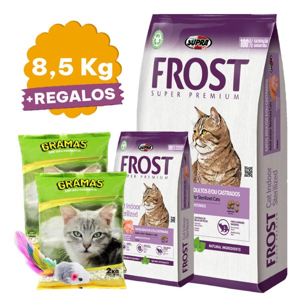 Comida De Gato Frost Cat Indoor 8,5 Kg + Regalo + Envío - Imagen 4