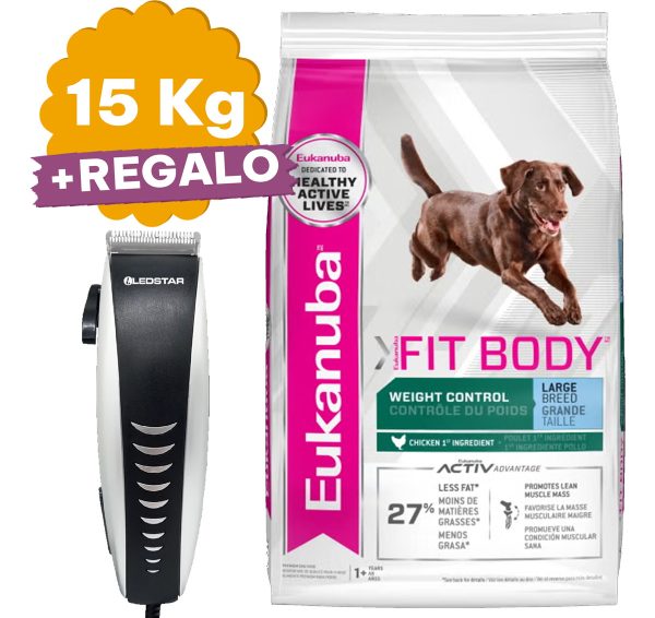Comida Eukanuba Control De Peso Raza Grande 15 Kg - Imagen 2