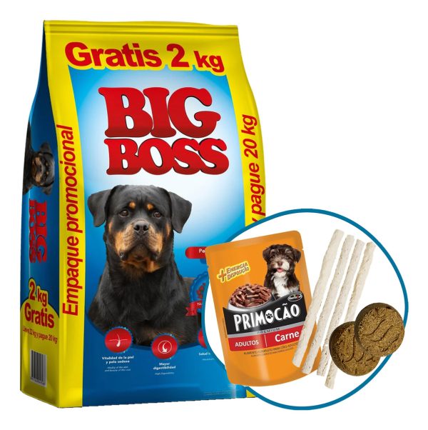Comida Perro Adulto Big Boss 22 Kg + Regalo + Envío Gratis - Imagen 2
