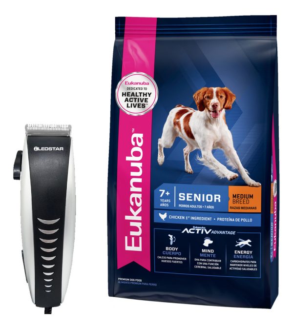 Alimento Eukanuba Senior Raza Mediana 15 Kg + Regalo +