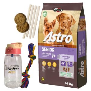 Comida Perro Astro Senior (+7 Años) 15 Kg + Contenedor